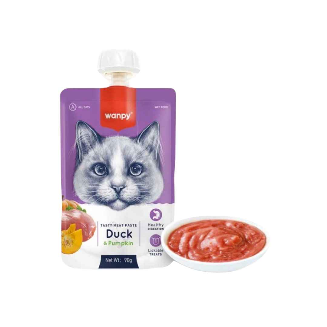 Wanpy Wet Food / Lickable Treat in Tube – 90 GRAMS