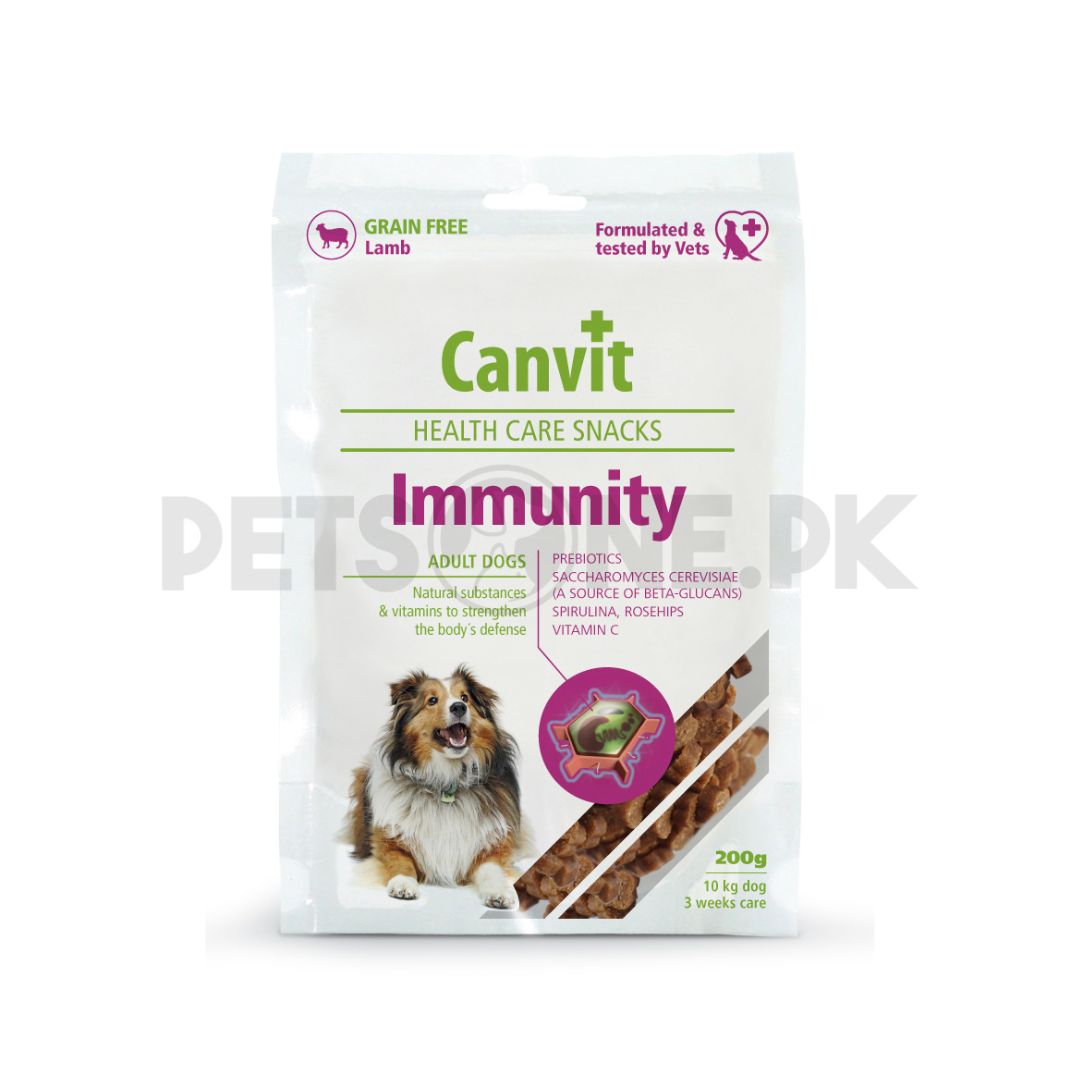 Brit Canvit Immunity Health Care Adult Dog Treat – 200 Gram