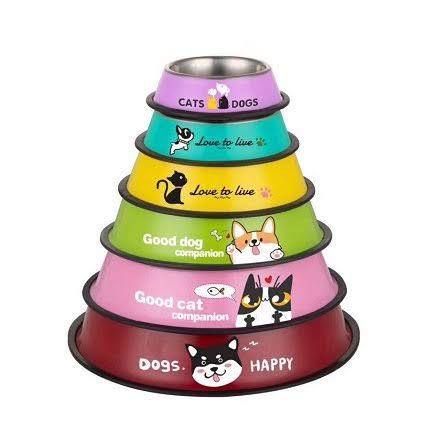 Color stainless Steel bowl Large